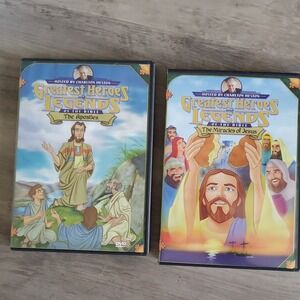 Greatest Heroes and Legends of the Bible(DVD) Set Of 2 See Desc For Titles